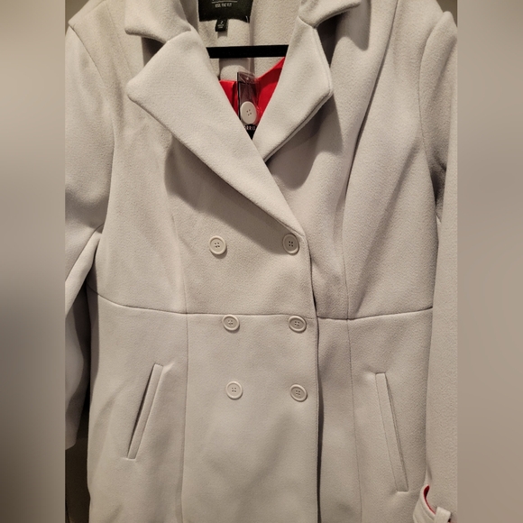 TORRID Hi-Lo Double Breasted Coat Size 2 - Picture 11 of 17